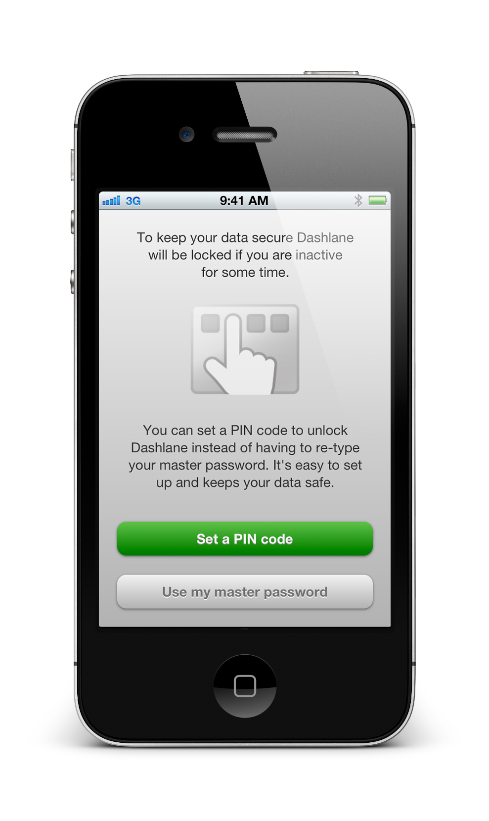iphone pin code