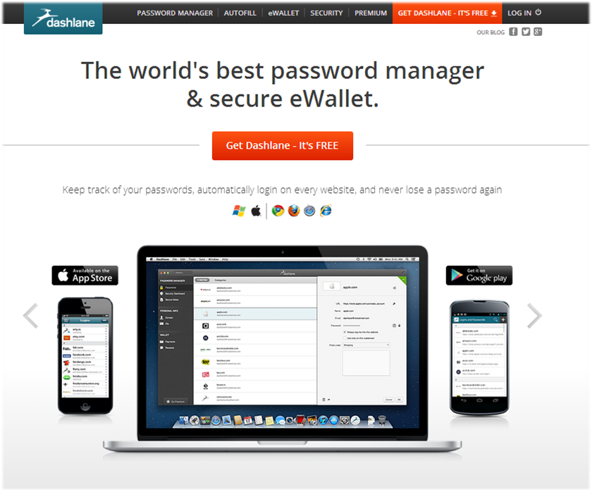 dashlane website 2.0 dashlane website 2.0